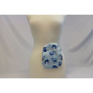 Mini Drainable OR Closed 1 3/4" Sloth Ostomy Bag Cover Stoma Colostomy Pouch